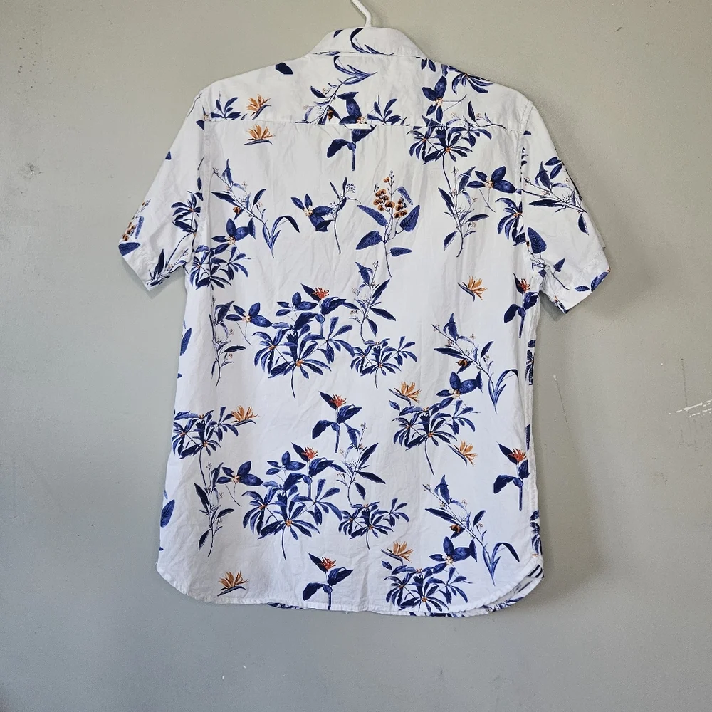 💛💙Denim & Flower‎ Ricky Singh Shirt Size M 100% Cotton 💙🤎
